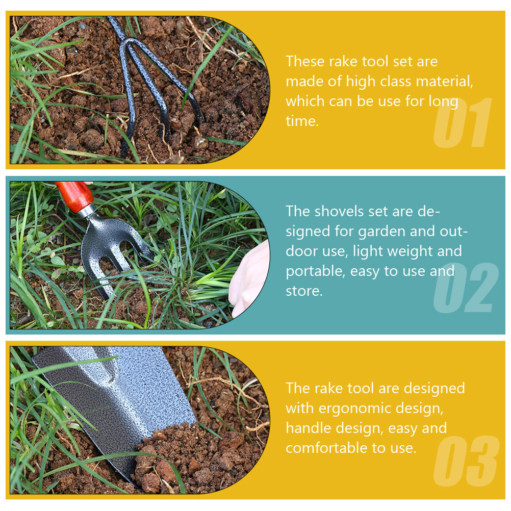 Gardening Tools Trowel - 1세트 전문가용 정원 도구 세트 스테인리스