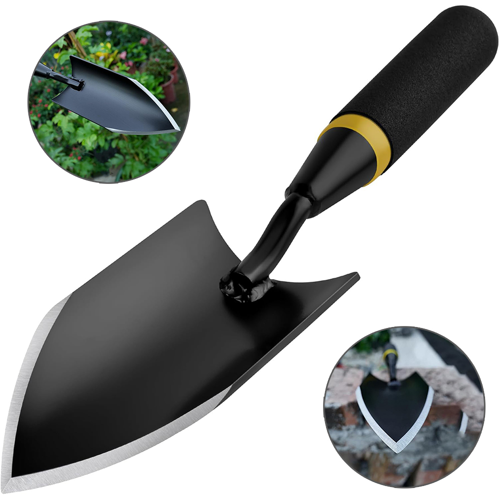 Gardening Tools Trowel - 견고한 망간강 정원 삽 - 인체공학적