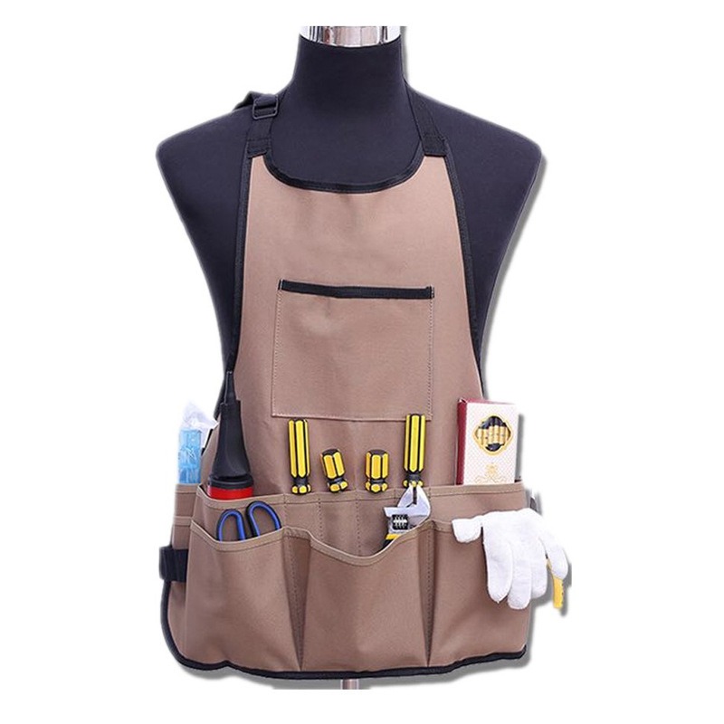 수공구용 주머니가 있는 정원 작업 앞치마, 조절 가능한 - Gardening Tools Organiser 리뷰 및 가격