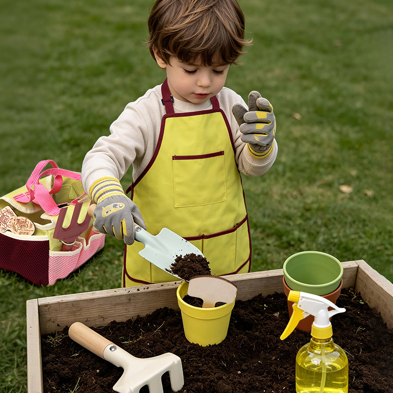 어린이 정원 도구 세트 놀이용 야외 삽 갈퀴 삽 물뿌리 - Gardening Tools Trowel 리뷰 및 가격