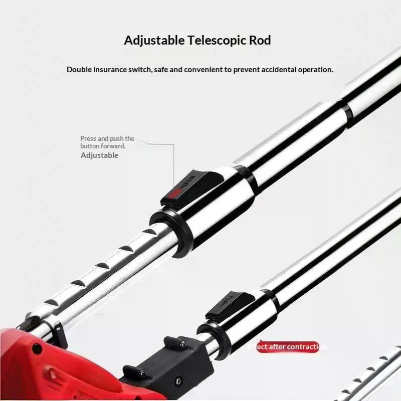 새로운 무선 휴대용 전기 잔디 트리머, 조절 가능한 잔 - Gardening Tools Lawn Mower 리뷰 및 가격