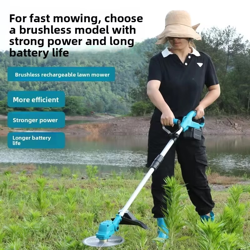 JX-1 브러시리스 잔디깎이 휴대용 정원 잔디깎이 트리 - Gardening Tools Lawn Mower 리뷰 및 가격