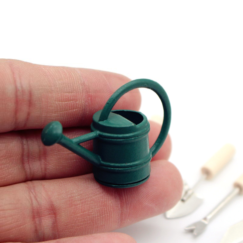 1:12 인형 집 미니어처 정원 도구 물을 수있는 농장 - Gardening Tools Toys 리뷰 및 가격