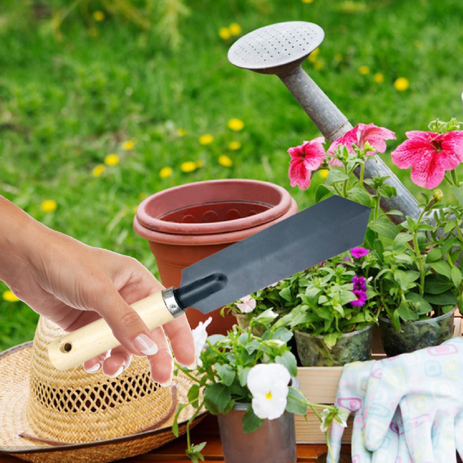 작은 정원용 삽, 목재 손잡이 다기능 원예 도구, 손삽 - Gardening Tools Trowel 리뷰 및 가격