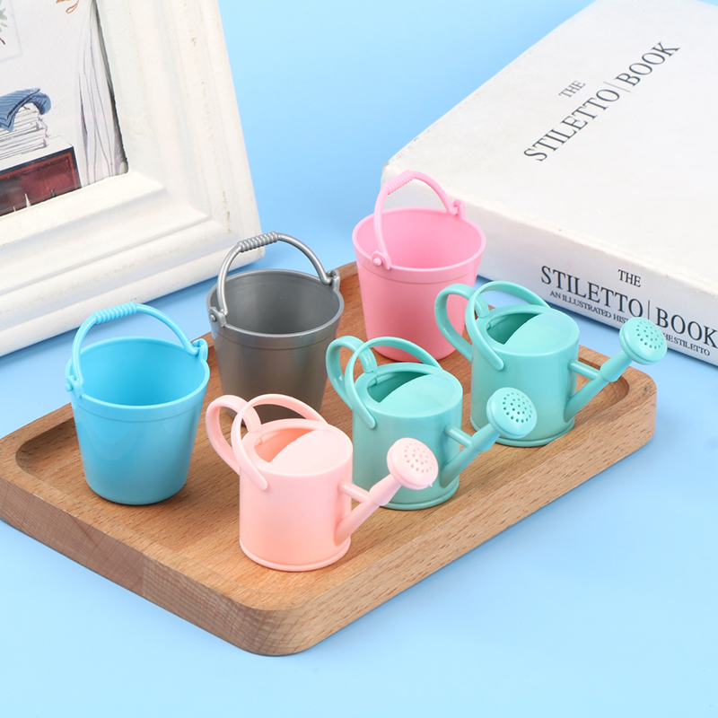 【CPI】1세트 인형의 집 미니어처 물통 물뿌리개 모델 - Gardening Tools Toys 리뷰 및 가격