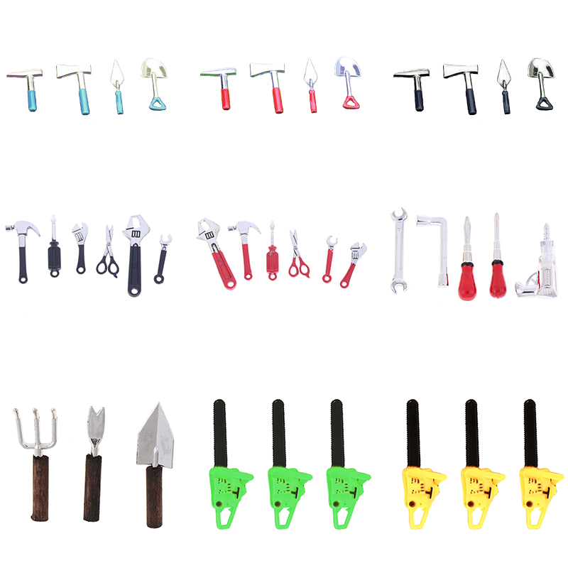 인형 집 미니어처 수리 키트 액세서리, 미니어처 해머  - Gardening Tools Toys 리뷰 및 가격