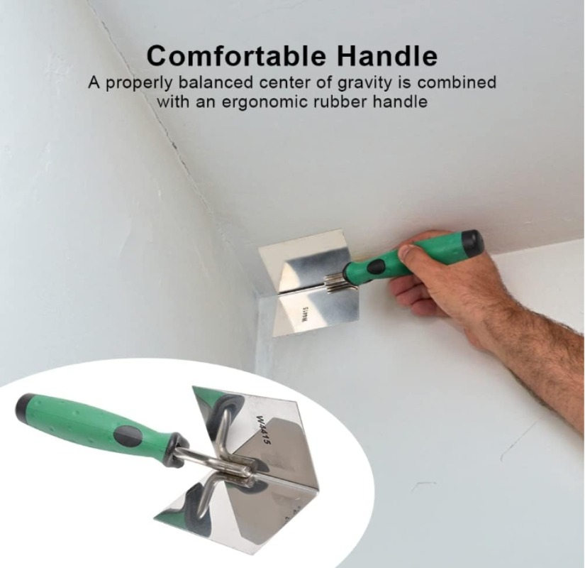 코너 도구, 내부 및 외부 각도가 있는 스테인리스 스틸 - Gardening Tools Trowel 리뷰 및 가격