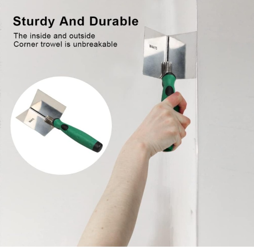 코너 도구, 내부 및 외부 각도가 있는 스테인리스 스틸 - Gardening Tools Trowel 리뷰 및 가격