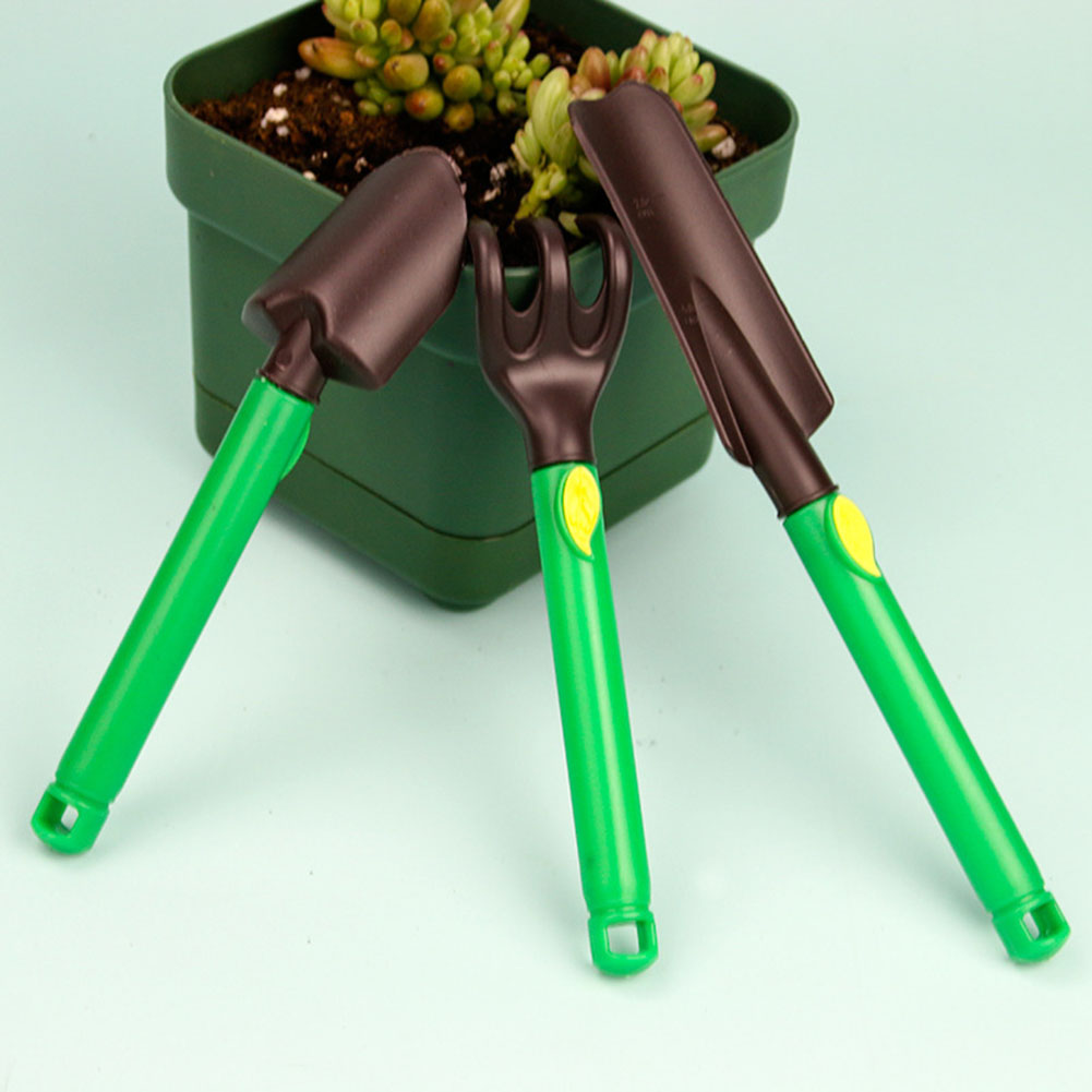 3pcs 어린이 원예 도구 키트 플라스틱 안전 원예 도 - Gardening Tools Trowel 리뷰 및 가격