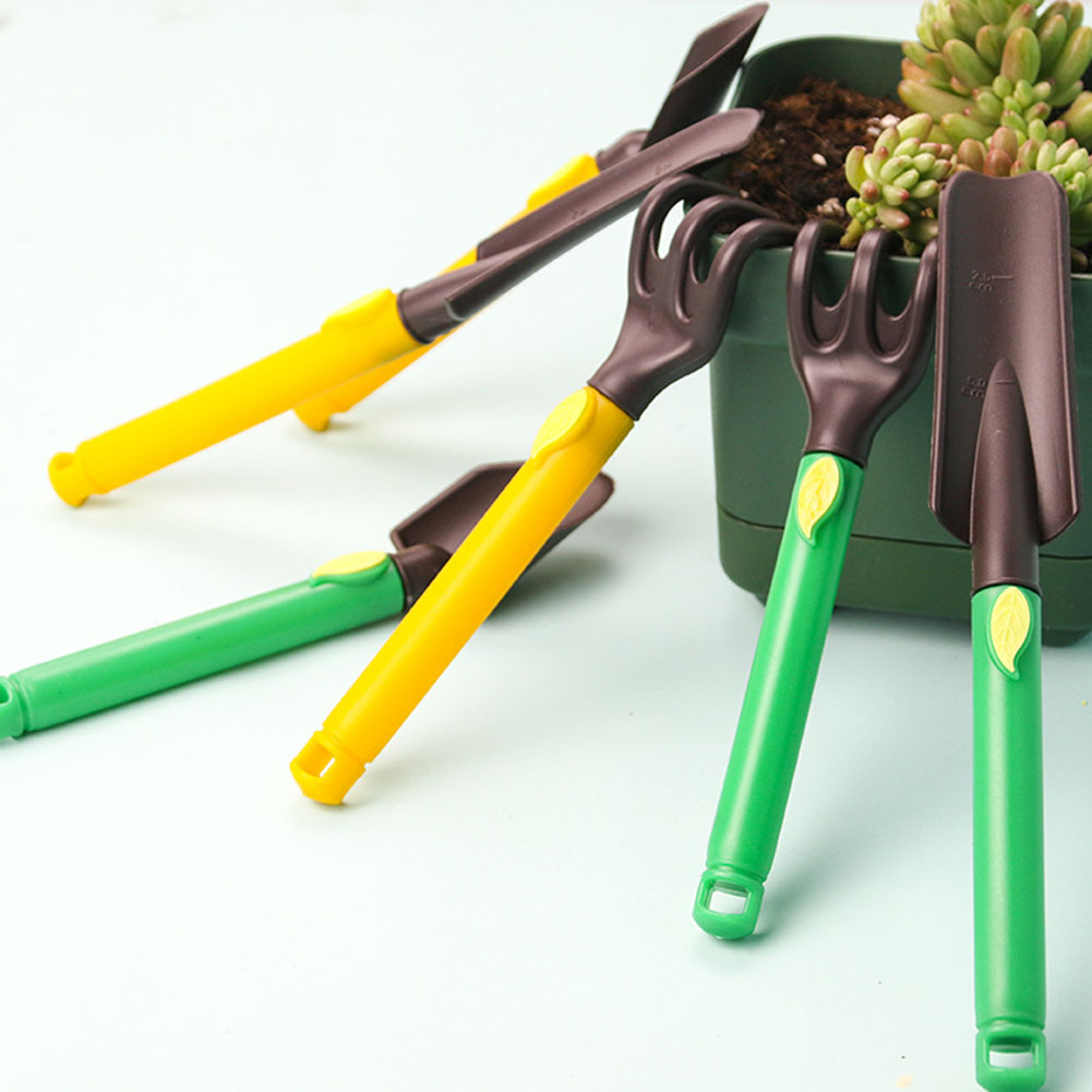 3pcs 어린이 원예 도구 키트 플라스틱 안전 원예 도 - Gardening Tools Trowel 리뷰 및 가격