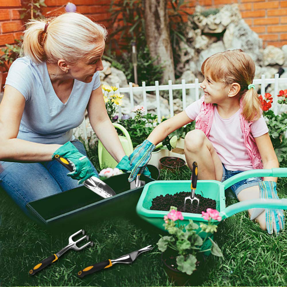 정원 도구 손 흙손, 갈퀴, 경운기, 인체 공학적 손잡 - Gardening Tools Trowel 리뷰 및 가격