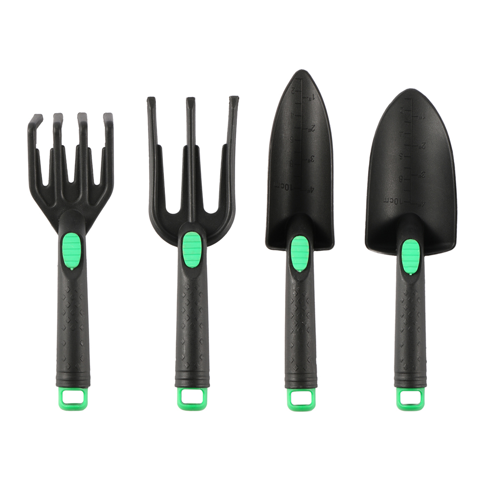 4개 정원 삽 도구 세트 흙 풀기 갈퀴 끝 둥근 삽 묘 - Gardening Tools Trowel 리뷰 및 가격